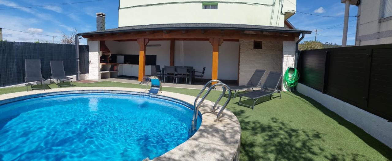 Casa Con Piscina Y Barbacoa Villa Freixido Dış mekan fotoğraf